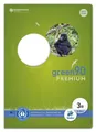 Heft LIN3R - A4, 16 Blatt, 90 g/qm, 21 Doppellinien mit Rand, 2 St.
