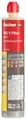 fischer Hochleistungsmörtel FIS V Plus 300 T, kraftvoller Universalmörtel für Beton und Mauerwerk, 1 x 300 ml Kartusche