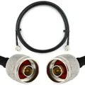 Rangeful N Male to N Male 1m Coaxial Cable??? HF240 (LMR240 equivalent) HF240-NM-NM-1 (HF240-NM-NM-1)