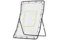 HOMCOM Rebounder Rückprallwand, (Netzrückprallwand, 1-St., Kickback Netz), Schwarz 90 x 80 x 140 cm