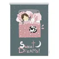 Lichtblick Rollo, Klemmfix, 60x150 cm, Sweet Dreams, grau rosa