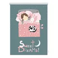 Lichtblick Rollo Klemmfix, ohne Bohren, Verdunkelung, Sweet Dreams - Grau Rosa