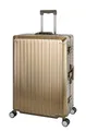 Travelhouse Hartschalen-Trolley Tokyo, 4 Rollen, Aluminium Hartschale TSA Zahlenschloss Aluminium-Rahmen