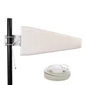 B-WARE Breitband LTE Antenne 3G 4G Mobilfunk Hotspot GSM UMTS DCS WLAN 12 dBi