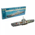 Revell Schiff-Modellbausatz Deutsches U-Boot Typ XXI mit Interieur, 1:144, 05078