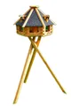 DSH DEKO SHOP HANNUSCH Vogelhaus mit Ständer XXL 70 x 45 cm, V 13XXL Stein