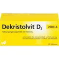 DEKRISTOLVIT D3 2000 I.E. Tabletten 120 St PZN 10818546