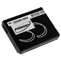 Akku für Panasonic Lumix DMC-TZ41 3,7V 1100mAh/4,1Wh Li-Ion Schwarz