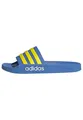 adidas Unisex Adilette Shower Slides, ray blue/yellow/ftwr white, 39 EU