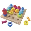 HABA Steckspiel Farbkringel Geschicklichkeitsspiel, 1 St.