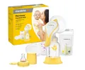 Medela Harmony Essentials Handmilchpumpe Set Brusthaube Beutel Neu