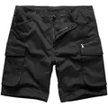 Höhenhorn Teramaster Herren Cargo Shorts Kurze Hose Bermuda Schwarz W36