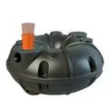 Abwassersammelgrube flacher Fäkalientank Abwassertank DIBT-Zulassung 800 L