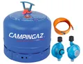 Campingaz R 904 Gasflasche gefüllt 1,8 kg Butangas 0,8 m Schlauch 50 mBar Regler