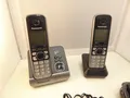 Panasonic KX-TG6721GB Schnurlostelefon + Mobilteil KX-TGA672EX - Schwarz
