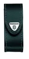 Victorinox Gürteletui Leder, Zubehör für Taschenmesser, Etui, Swiss Army Knife, Klettverschluss, Schwarz