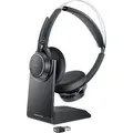 Dell Premier Wireless ANC Headset WL7022 - Headset - Schwarz