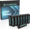 Powerowl AA (R6) Batterien, 16 Stück