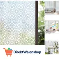 Fensterfolie Blickdicht Selbsthaftende Sichtschutzfolie Fenster Dekofolie Pri...