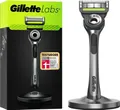 Gillette Rasierer, Labs mit 1 Klinge Herren-Nassrasierer mit magnetischen Dock