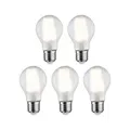 Paulmann 29091 Filament 230V LED Birne E27 5x806lm 5x7W 4000K Matt