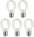 Paulmann 29091 LED EEK E (A - G) E27 Glühlampenform 7W Neutralweiß (Ø x H) 60mm x 106mm 5St.