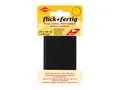 Kleiber 43079 Reparaturband selbstklebend flick + fertig schwarz 25x5,8cm