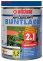 Buntlack 2in1 Grundierung + Lack Acryllack Schutzlack Enzianblau Seidenmatt 5010