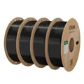 eSUN PLA Filament 1.75mm, Basic 3D Drucker 4KG, Schwarz-4KG 