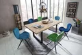SIT Esstisch Tops&Tables, mit Tischplatte aus Wildeiche, mit Baumkante we gewachsen, Vintage