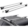 Dachträger Aluminium 90kg Dachgepäckträger Querträger für Auto
