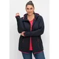 Sheego Trainingsjacke Funktionsjacke blau 56/58 EU