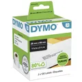 DYMO® Original Etikett für LabelWriter™, Adressen - weiss - permanent haftend, 2 x 130 Etiketten S0722370