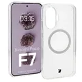 Handyhülle mit Magnetring für Xiaomi POCO F7 Bizon Case Cover Etui Transparent