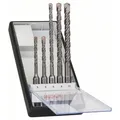Bosch Accessories  2607019927 Hartmetall Hammerbohrer-Set 5teilig 5 mm, 6 mm,...