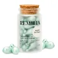 Remilia Hair Keratin-Haar-Behandlung keine Sulfate Serum mit Vitamin B5 und Aminosäuren für trockenes strapaziertes Haar Reparatur mit Tiefenpflege Typen Anti Frizz & Farbe Tresor 30 Capsule