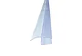 Bagnoxx Duschdichtung, L: 200 cm, (Spaltdichtung, Türdichtung, lange Dichtlippe, 1-St), für Glas Duschtür, Duschlippe aus PVC, verstärkte Weichlippe