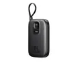 JOYROOM JR-PBF18 22,5W 10000 mAh Powerbank mit Iphone-Kabel & USB-C-Kabel Powerbank 10000 mAh (5, 9, 12 V), Schnellladung, integriertes Iphone-Kabel, Sicherheitsfunktionen