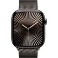Watch Series 10, Smartwatch schiefer, Titangehäuse, 46 mm, Milanaise Armband schiefer M/L, Cellular