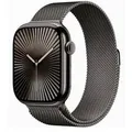 Apple Watch S10 (2024) Titan Cellular 46mm schiefer (Milanaise Armband) M/L