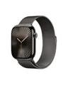 Apple Watch Series 10 GPS+ Cellular 46mm Slate Titanium Case with Milanese Loop (MWYW3QF/A)