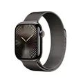 Apple Watch S10 Titan Schiefer Cellular 46mm (Milanaise Armband schiefer) M/L MWYW3QF/A