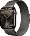APPLE Watch S10 GPS+Cell 46 mm Titan Milanaisearmband schiefer MWYW3QF/A B-Ware