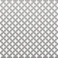 Alberts 466862 Lochblech | Kreuzloch | Aluminium, silberfarbig eloxiert | 200 x 1000 x 0,8 mm