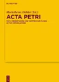 Marietheres Döhler Acta Petri (Gebundene Ausgabe) (US IMPORT)