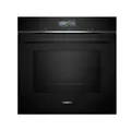 Siemens HM776GKB1 iQ700 Einbau-Backofen mit Mikrowellenfunktion 60 x 60 cm - Schwarz mit Altgerätemitnahme