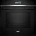 Siemens HM776GKB1 iQ700 Einbaubackofen mit Mirkrowelle, 60 cm breit, 800 W, 67 L