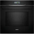 Einbaubackofen Multifunktionsofen mit Mikrowelle Siemens HM776GKB1 71L Backofen