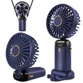Handventilator Tragbarer Mini Ventilator Wiederaufladbar Kleiner