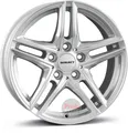 4x Alufelgen Borbet XR brilliant silver 6,5x16 ET22 LK5 112 16 Zoll Felgen Alu